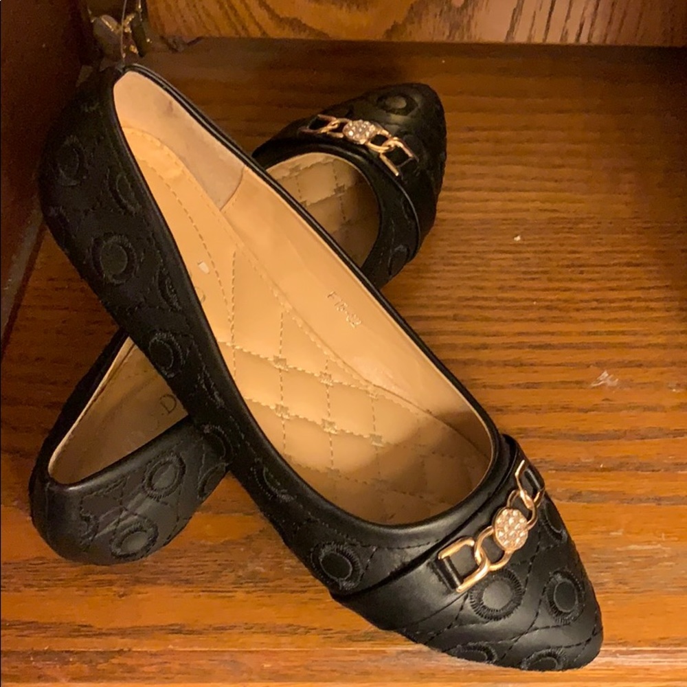 Black flats